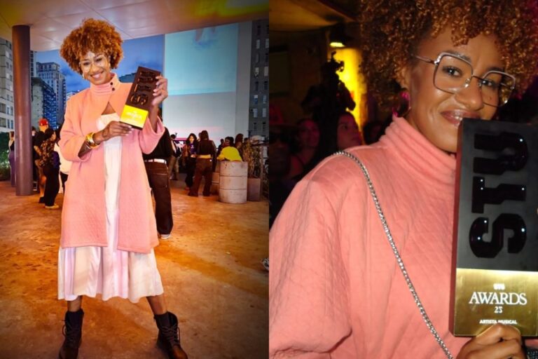 Stefanie é eleita Artista Musical do Ano no STU Awards